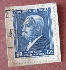 Sellos: CHILE. PRO MUSICA. VICUÑA MACKENA. AÑOS 40...ENVIO GRATIS¡¡¡